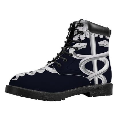 Caduceus Symbol Of Medicine Print Work Boots