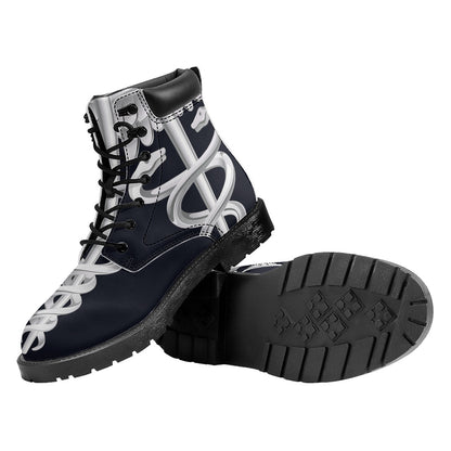 Caduceus Symbol Of Medicine Print Work Boots