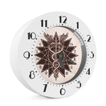 Caduceus Symbol Print Alarm Clock