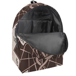 Caduceus Symbol Print Backpack