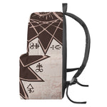 Caduceus Symbol Print Backpack