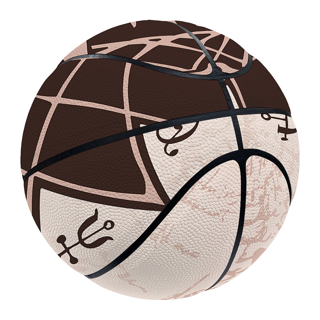 Caduceus Symbol Print Basketball
