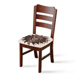 Caduceus Symbol Print Chair Cushion Cover