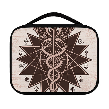 Caduceus Symbol Print Classic Bible Case
