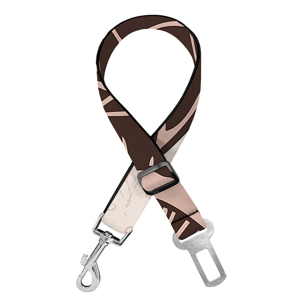 Caduceus Symbol Print Dog Seat Belt