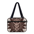 Caduceus Symbol Print Double Strap Bible Bag