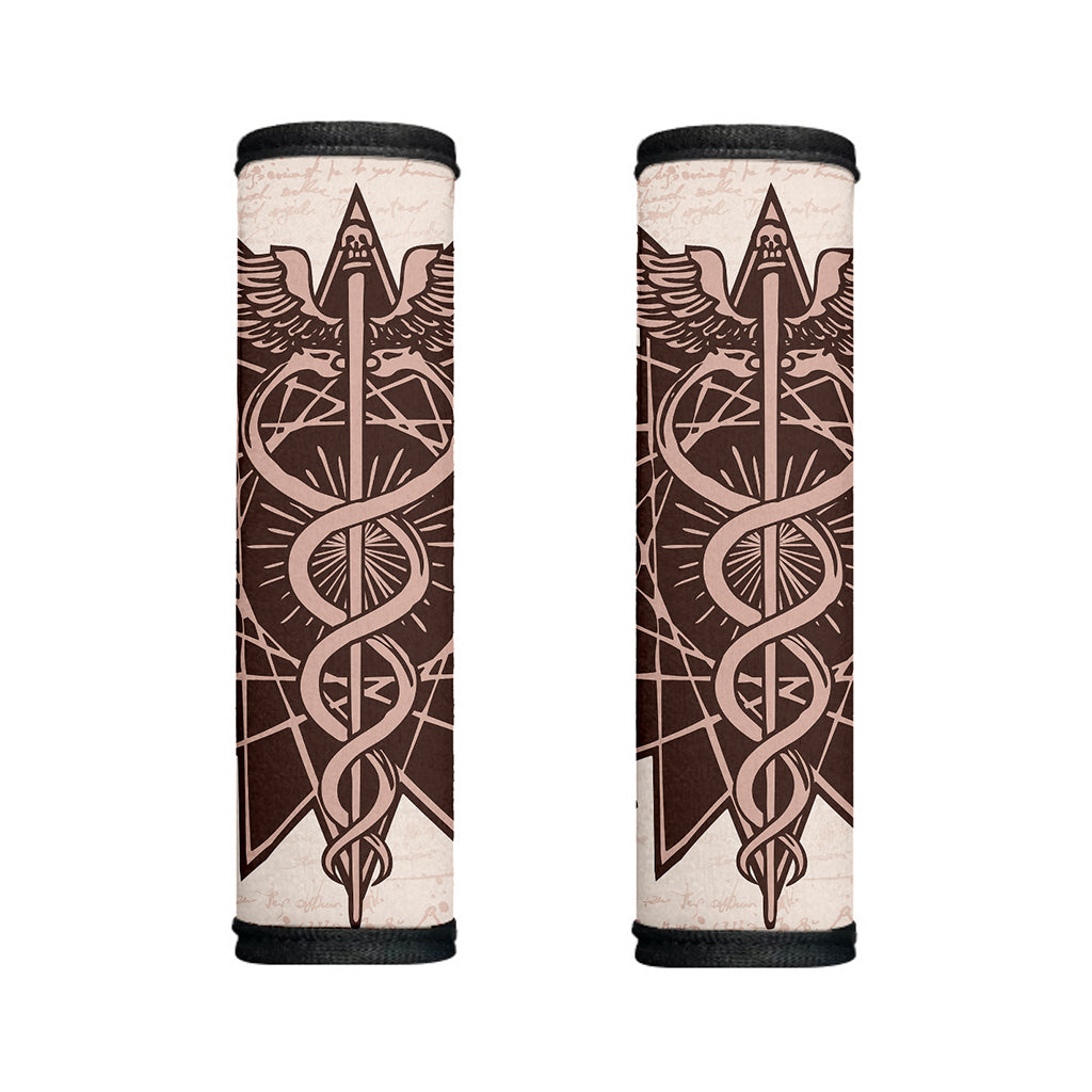 Caduceus Symbol Print Handle Covers