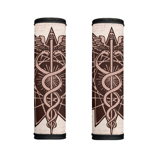 Caduceus Symbol Print Handle Covers