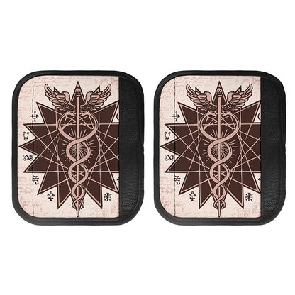 Caduceus Symbol Print Handle Covers