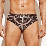 Caduceus Symbol Print Men's Swim Briefs