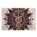 Caduceus Symbol Print Placemat