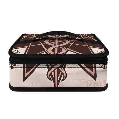 Caduceus Symbol Print Small Lunch Bag