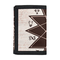 Caduceus Symbol Print Trifold Wallet