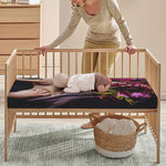 Calavera Girl Day of The Dead Print Baby Crib Sheet