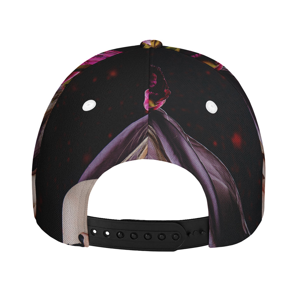 Calavera Girl Day of The Dead Print Baseball Cap