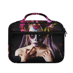 Calavera Girl Day of The Dead Print Briefcase Bible Bag
