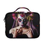 Calavera Girl Day of The Dead Print Briefcase Bible Bag