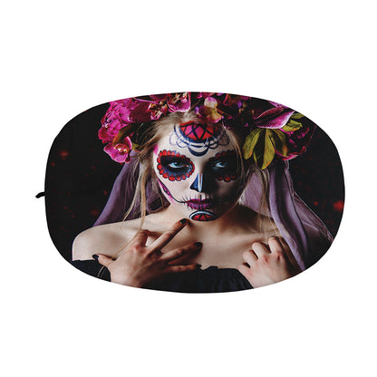 Calavera Girl Day of The Dead Print Car Side Mirror Covers
