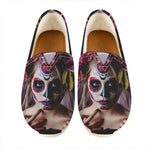 Calavera Girl Day of The Dead Print Casual Shoes