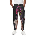 Calavera Girl Day of The Dead Print Cotton Sweatpants