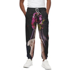 Calavera Girl Day of The Dead Print Cotton Pants