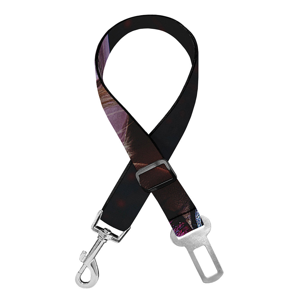 Calavera Girl Day of The Dead Print Dog Seat Belt
