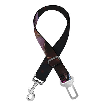 Calavera Girl Day of The Dead Print Dog Seat Belt