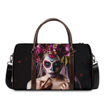 Calavera Girl Day of The Dead Print Duffle Bag