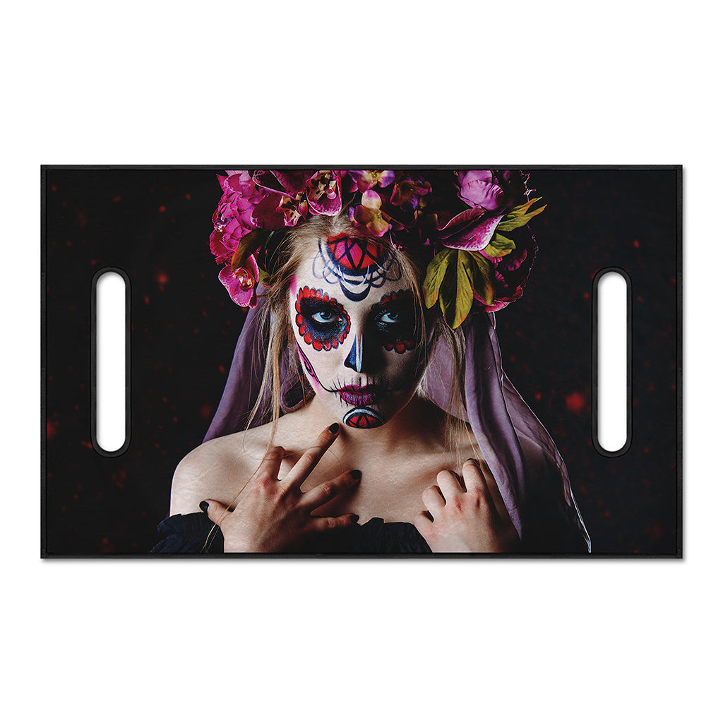 Calavera Girl Day of The Dead Print Golf Cart Seat Cover