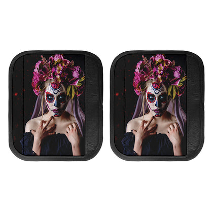 Calavera Girl Day of The Dead Print Handle Covers