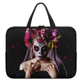Calavera Girl Day of The Dead Print Laptop Sleeve With Handle