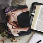 Calavera Girl Day of The Dead Print Leather Bible Cover