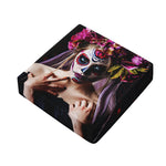 Calavera Girl Day of The Dead Print Outdoor Seat Cushion Cover