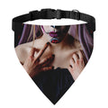 Calavera Girl Day of The Dead Print Over The Collar Dog Bandana
