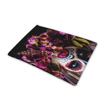 Calavera Girl Day of The Dead Print Pet Cooling Mat Cover
