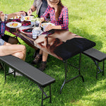 Calavera Girl Day of The Dead Print Picnic Table Cover