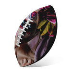 Calavera Girl Day of The Dead Print Rugby Ball