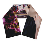 Calavera Girl Day of The Dead Print Scarf