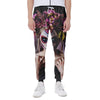 Calavera Girl Day of The Dead Print Scuba Joggers