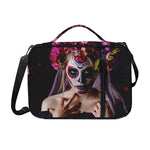 Calavera Girl Day of The Dead Print Shoulder Strap Bible Bag