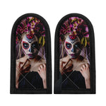 Calavera Girl Day of The Dead Print Skillet Handle Cover