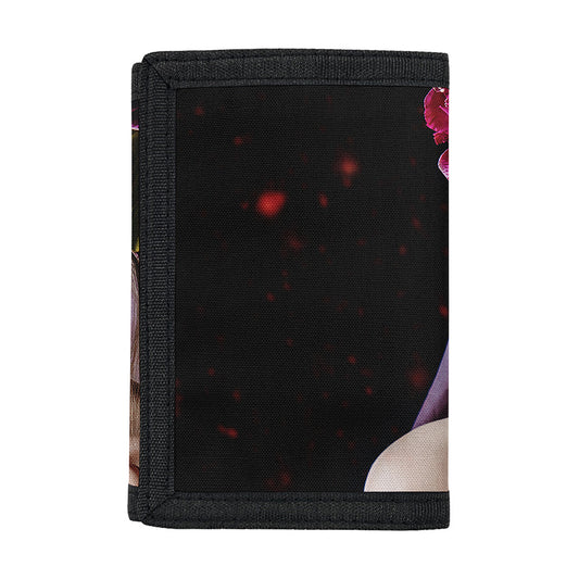Calavera Girl Day of The Dead Print Trifold Wallet