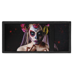 Calavera Girl Day of The Dead Print Trifold Wallet