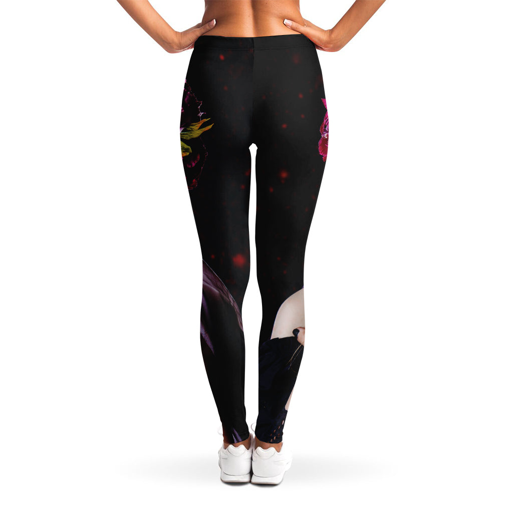 Calavera Girl Day of The Dead Print Women's Leggings