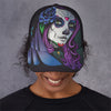 Calavera Girl Dia De Los Muertos Print Baseball Cap