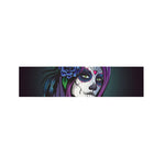 Calavera Girl Dia De Los Muertos Print Bed Runner