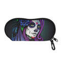 Calavera Girl Dia De Los Muertos Print Glasses Case