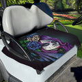 Calavera Girl Dia De Los Muertos Print Golf Cart Seat Cover