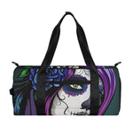 Calavera Girl Dia De Los Muertos Print Gym Bag