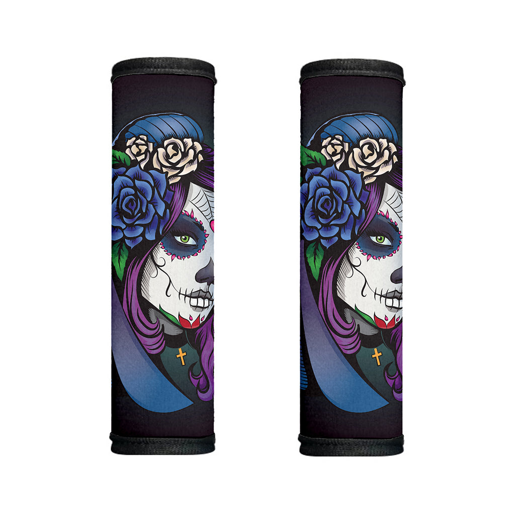 Calavera Girl Dia De Los Muertos Print Handle Covers